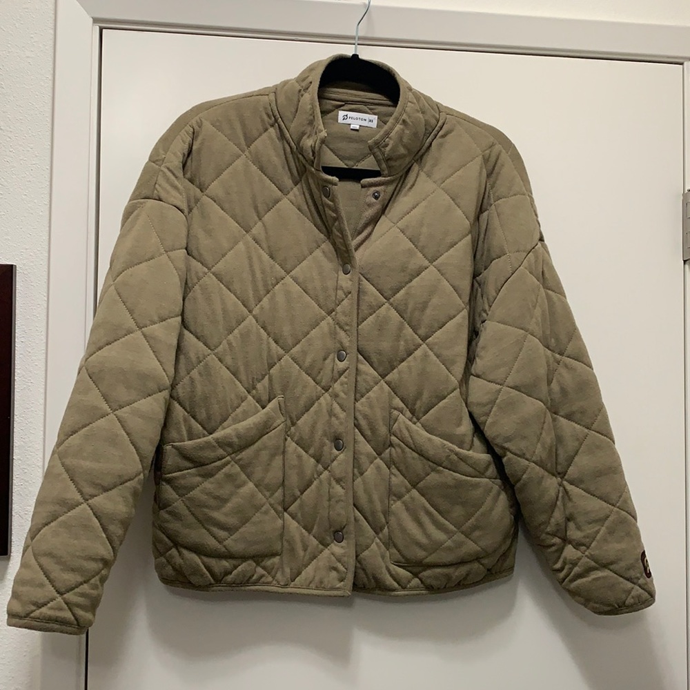 Peloton quilted barn jacket